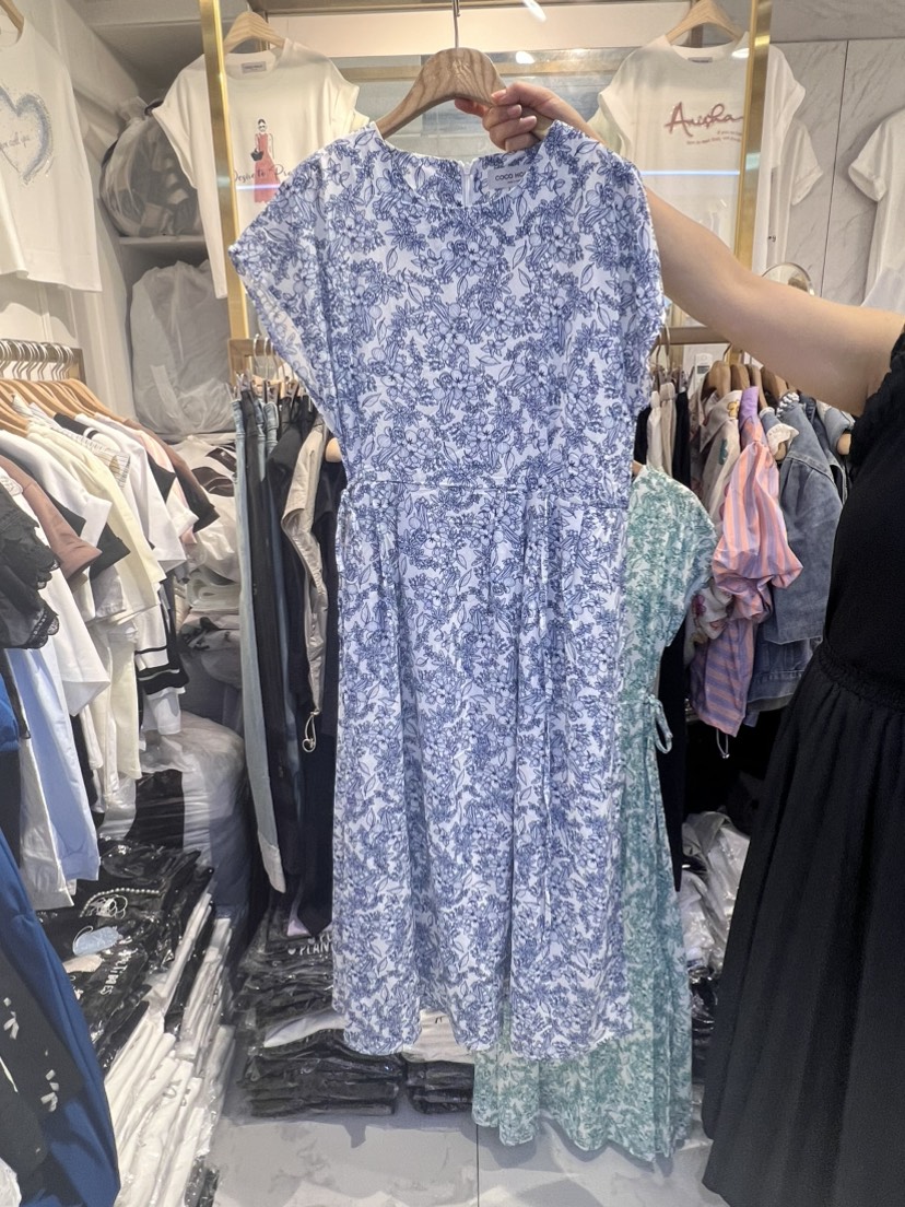 COCO HOLIC韓國直郵東大門實拍女裝新品熱賣時尚人氣連衣裙COCO HOLIC連衣裙