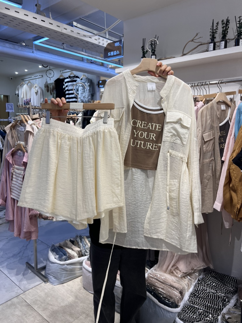 HOT PLACE/DREAM GIRIS韓國直郵女裝新款熱賣人氣24春夏套裝空套裝圖色3