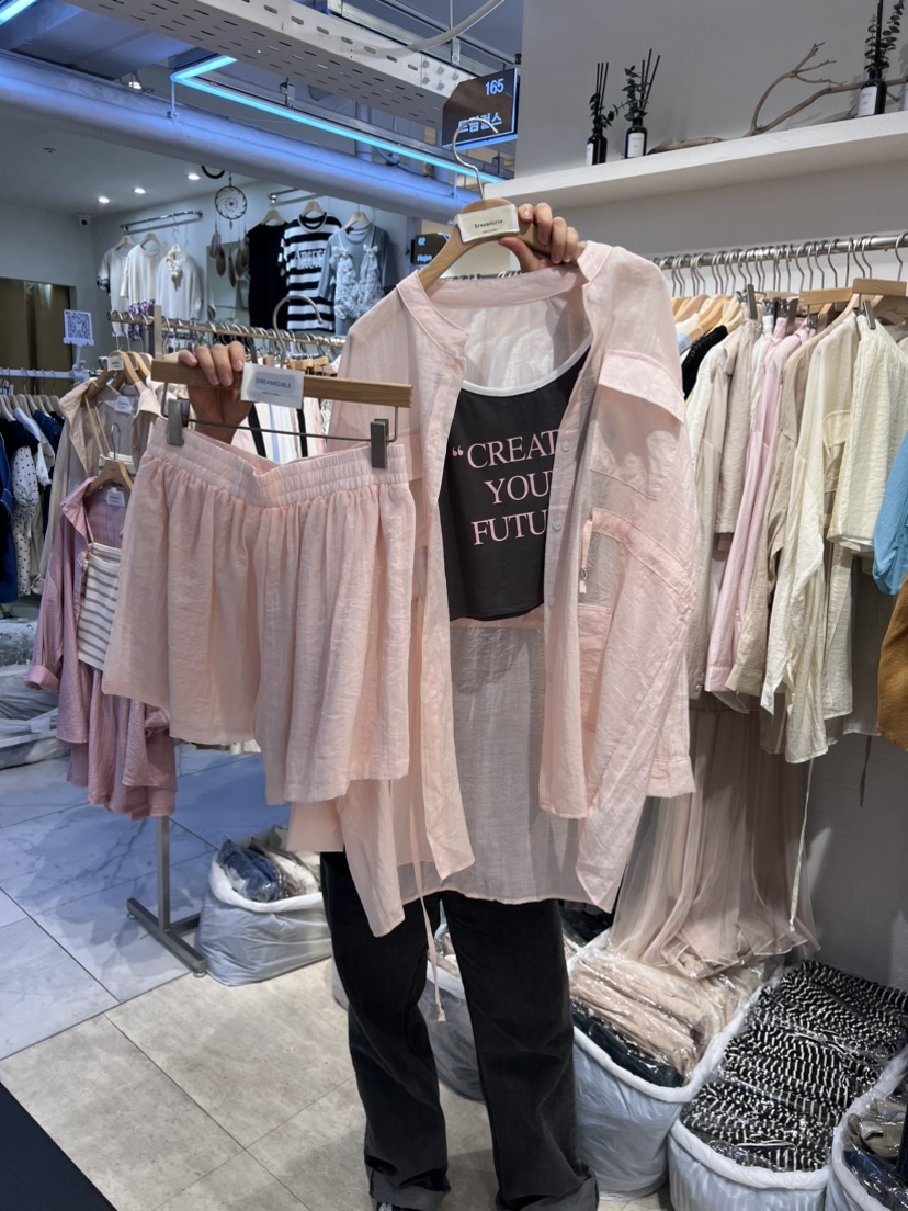 HOT PLACE/DREAM GIRIS韓國直郵女裝新款熱賣人氣24春夏套裝空套裝圖色4