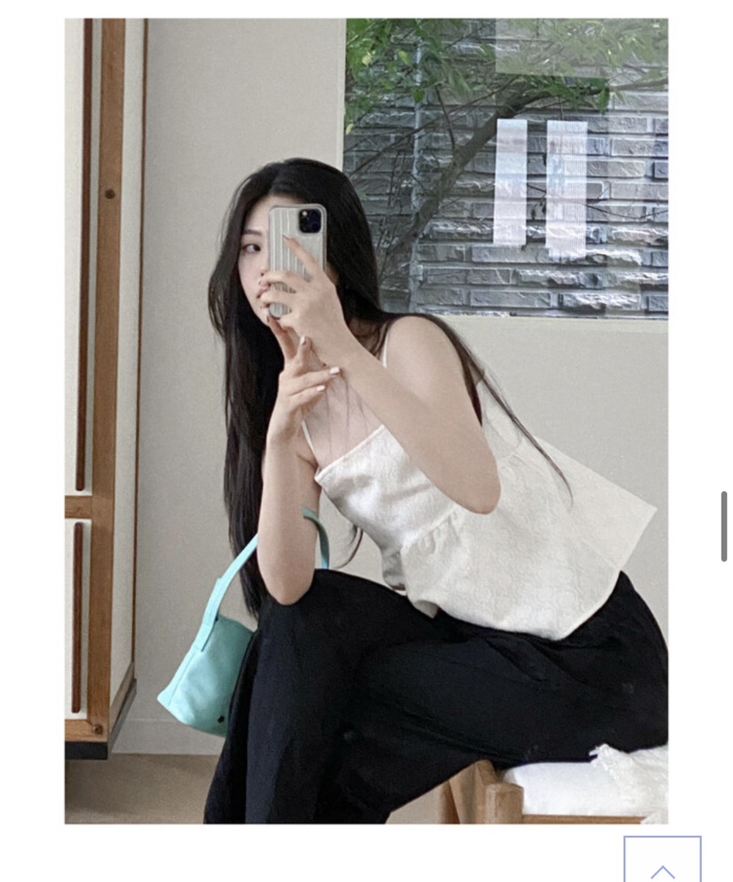 MEMO CLASSIC韓國直郵女裝新款人氣熱賣推薦職業休閑吊帶背心MEMO CLASSIC吊帶/背心