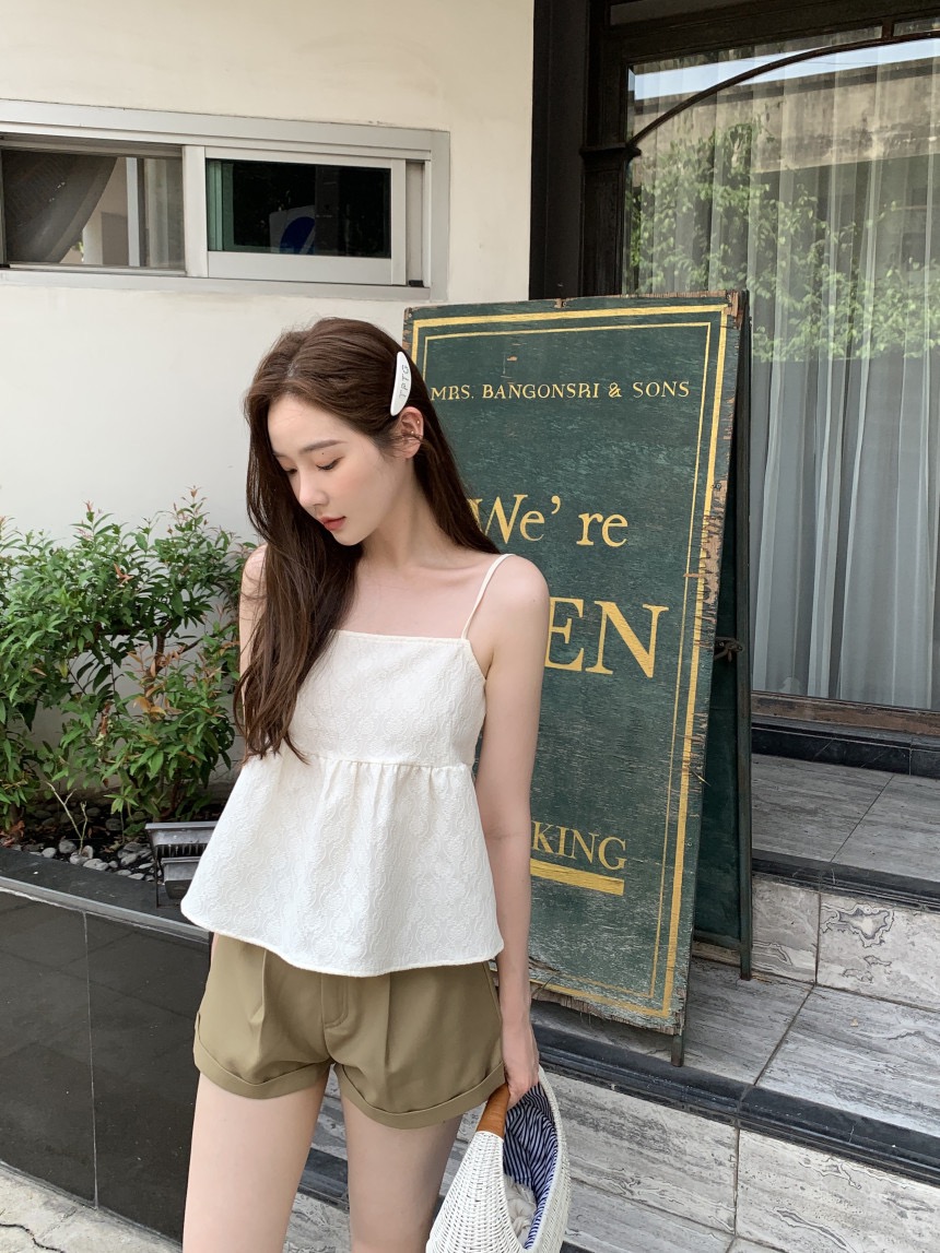MEMO CLASSIC韓國直郵女裝新款人氣熱賣推薦職業休閑吊帶背心MEMO CLASSIC吊帶/背心