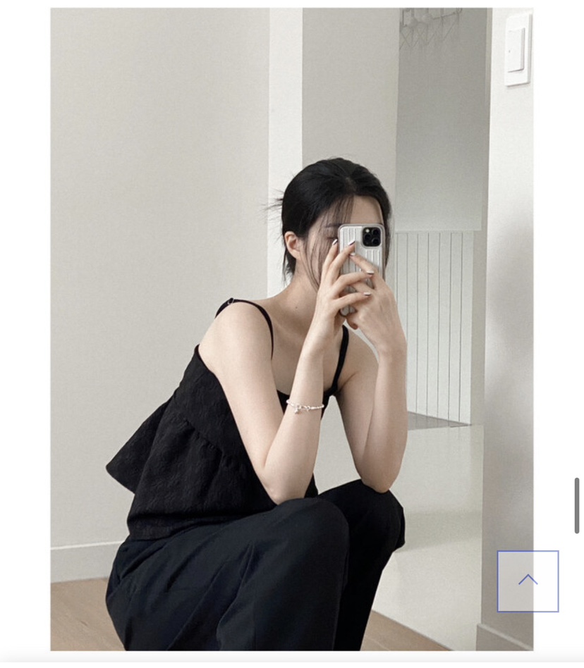 MEMO CLASSIC韓國直郵女裝新款人氣熱賣推薦職業休閑吊帶背心MEMO CLASSIC吊帶/背心