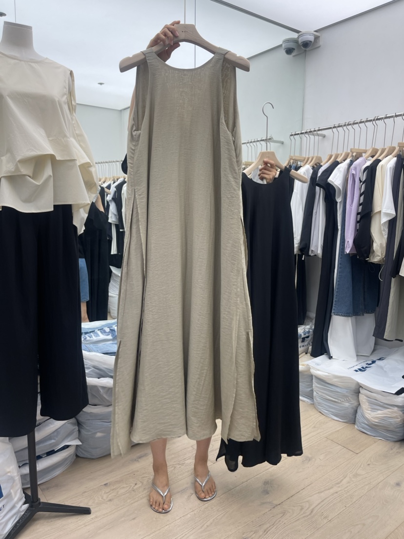 MOI韓國直郵女裝新款推薦真品人氣職業熱賣休閑時尚24春夏連衣裙MOI-A連衣裙