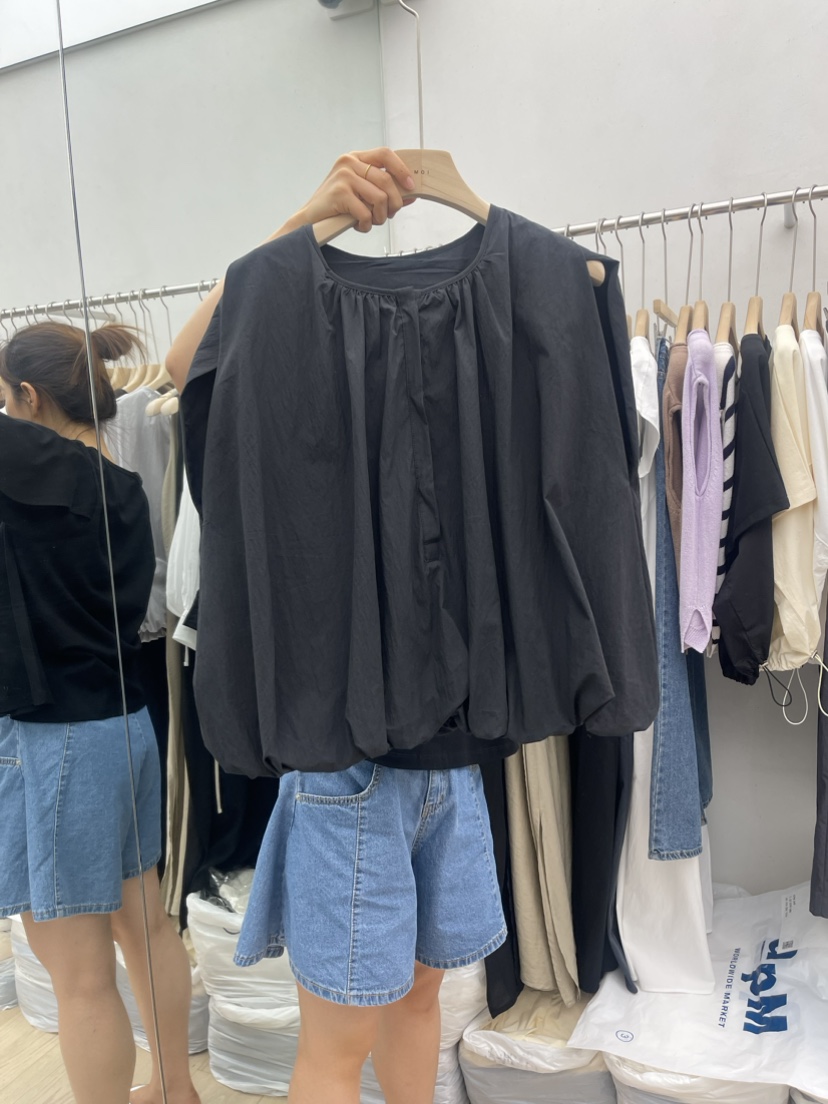 MOI韓國直郵女裝新款熱賣職業推薦休閑人氣真品時尚襯衫蕾絲衫MOI-A襯衫/蕾絲衫圖色3
