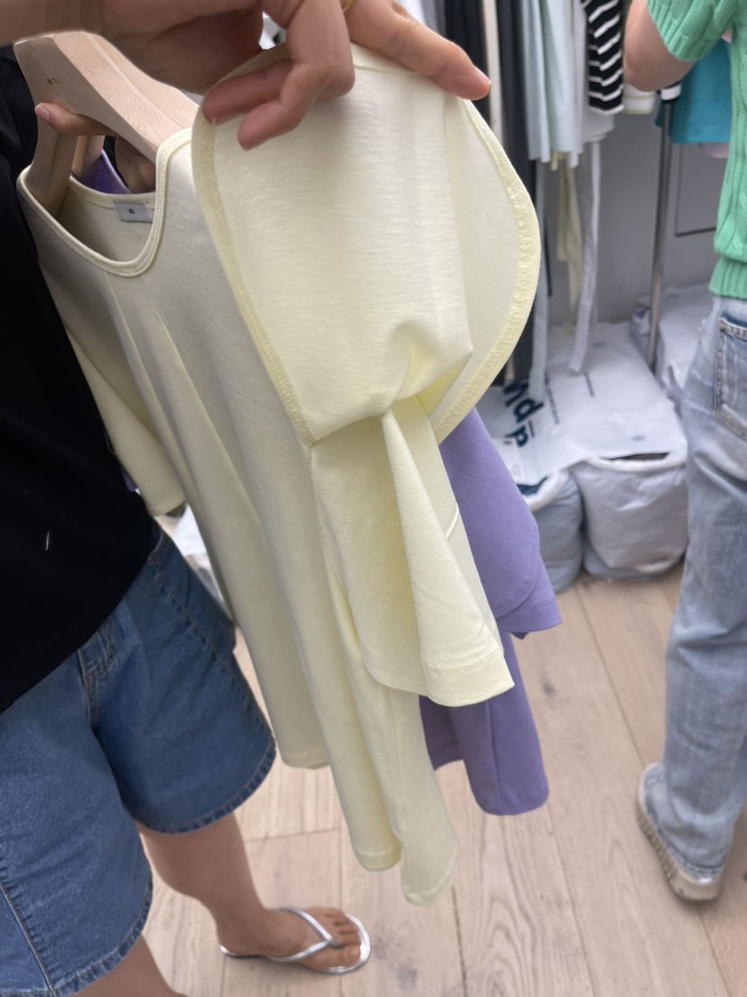 MOI韓國直郵東大門代購女裝新款推薦人氣熱賣真品職業休閑T恤MOI-AT恤