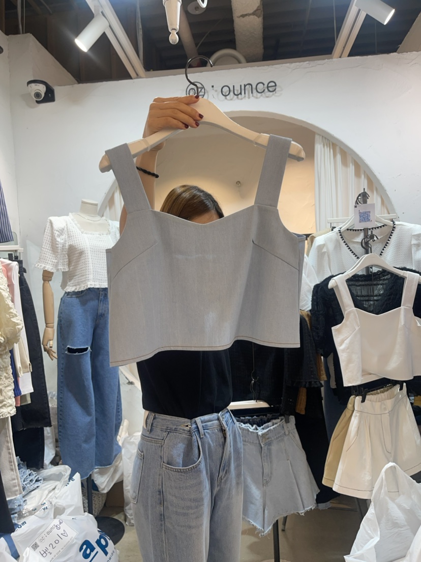 OZ.ounce韓國直郵東大門代購女裝新品推薦時尚人氣吊帶背心OZ.ounce吊帶/背心圖色3