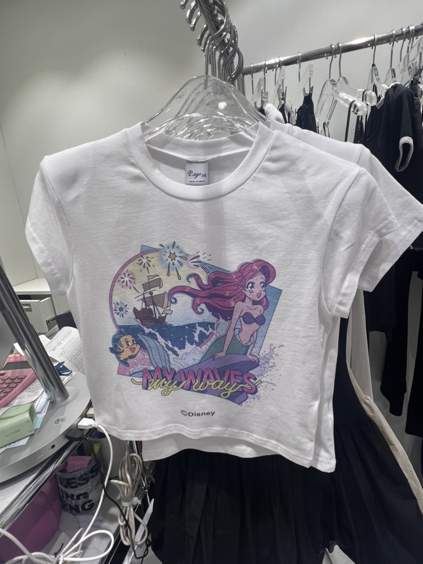 TOPDRESSING韓國直郵女士新品24春夏真品人氣職業推薦T恤THE BRUNCHT恤