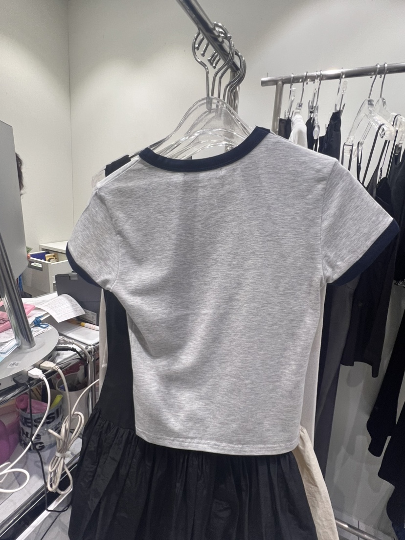 TOPDRESSING韓國直郵東大門代購女士新款休閑24春夏時尚T恤THE BRUNCHT恤