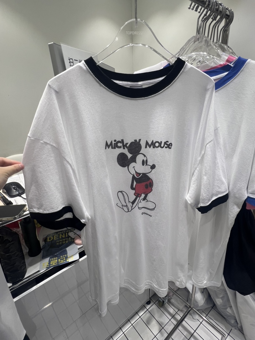 TOPDRESSING韓國直郵女裝新款推薦休閑24春夏人氣職業T恤THE BRUNCHT恤圖色1