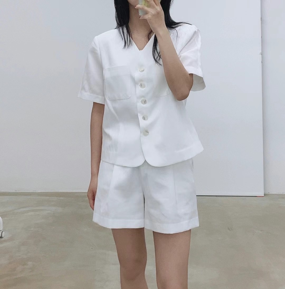 VOLANT直郵韓國代購女裝新品時尚職業休閑真品熱賣推薦短褲POLLEN短褲圖色2