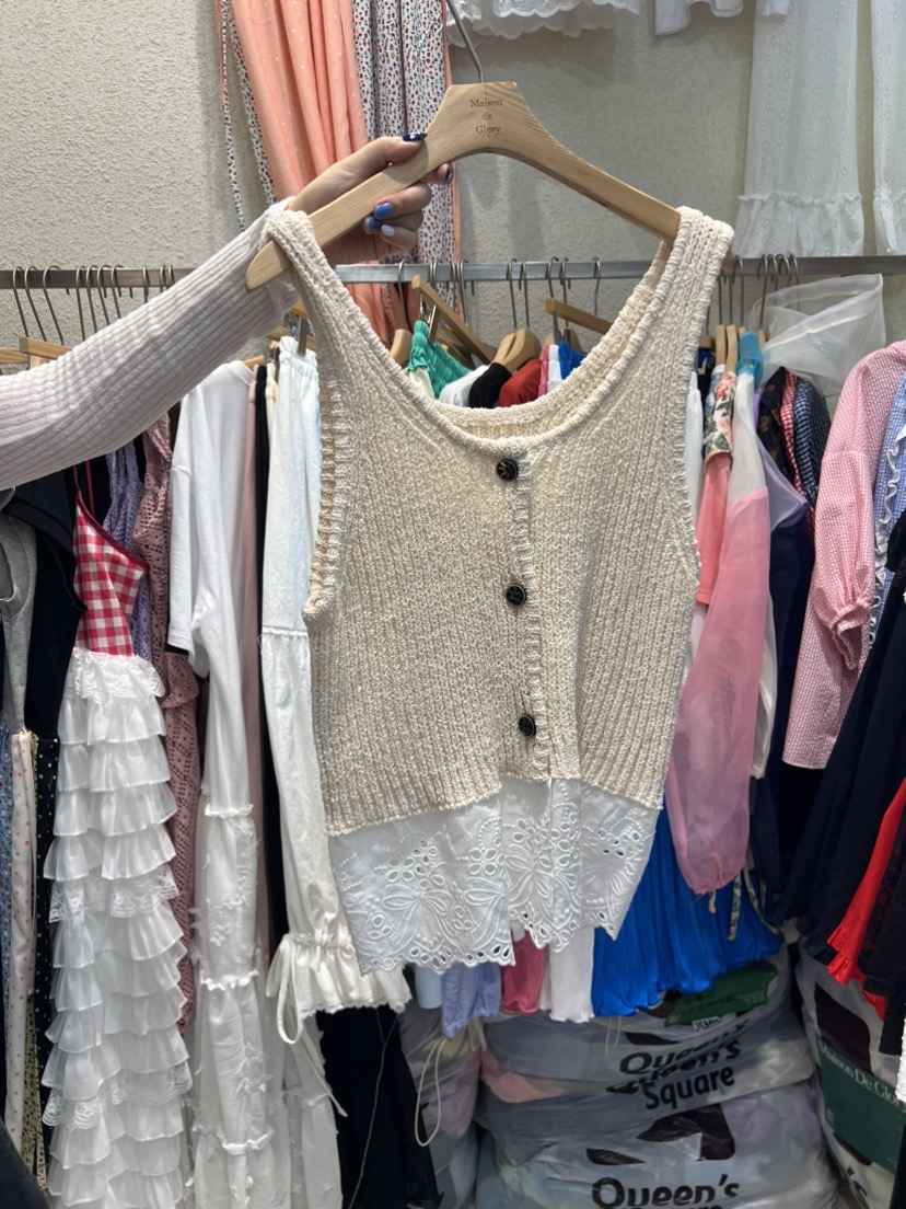 MAISON DE GLORY韓國直郵女裝新品職業熱賣推薦休閑針織衫MAISON DE GLORY針織衫圖色1