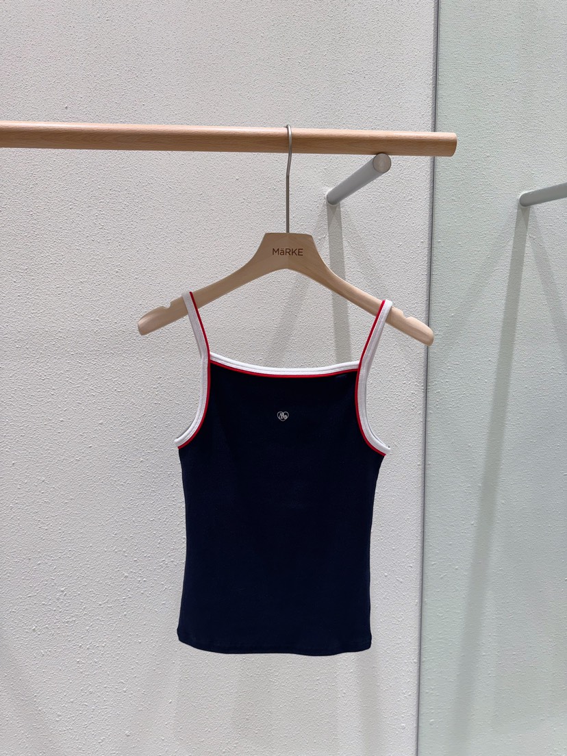 MARKE-P韓國直郵女裝新品時尚推薦真品職業休閑吊帶背心刺繡MARKE-P吊帶/背心圖色4