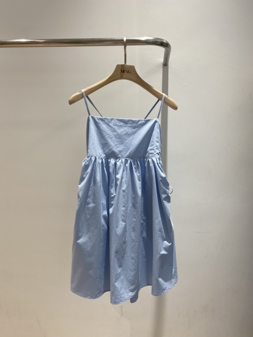 MENG韓國直郵東大門實拍女裝新款職業推薦24春夏時尚連衣裙MENG連衣裙