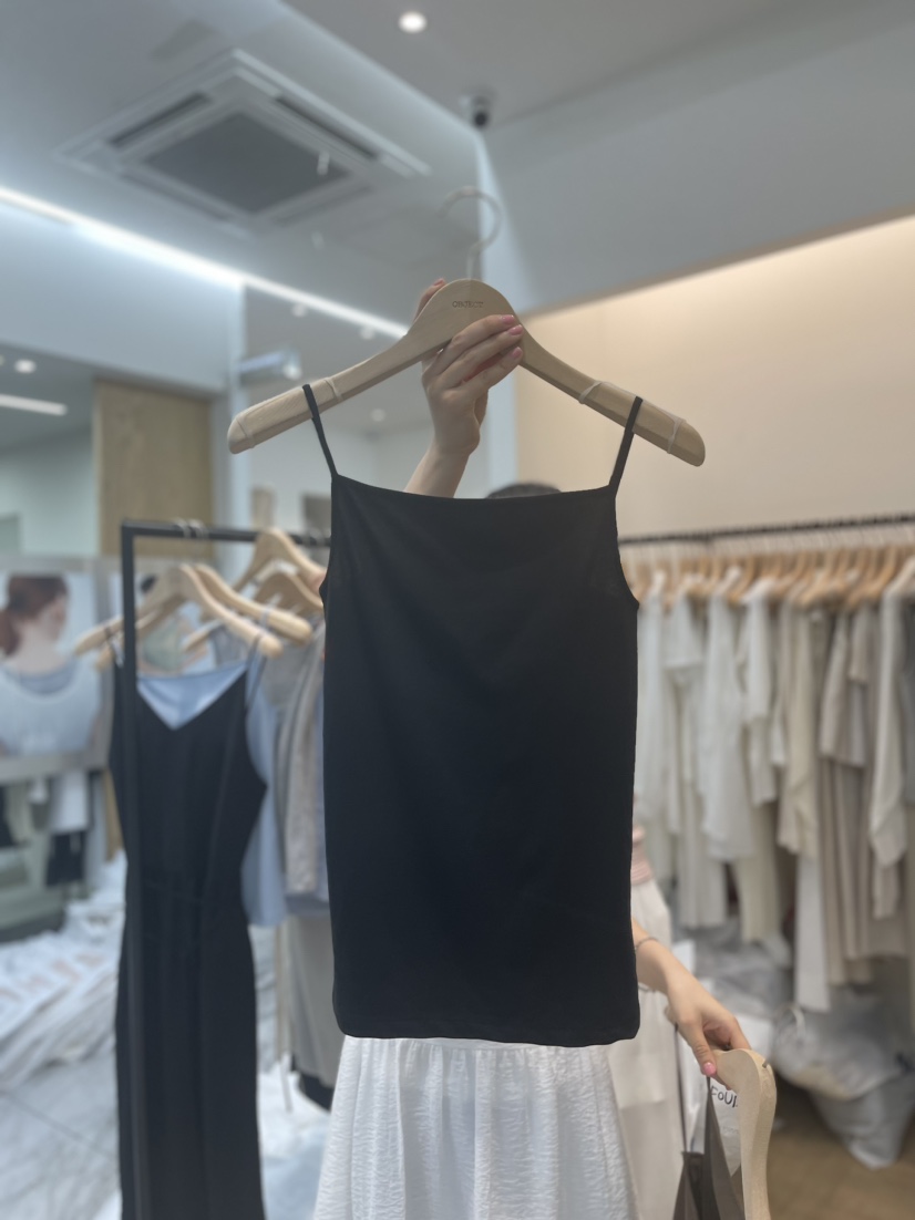 OBJECT韓國直郵女裝新款熱賣24春夏人氣職業休閑吊帶背心OBJECT吊帶/背心圖色5