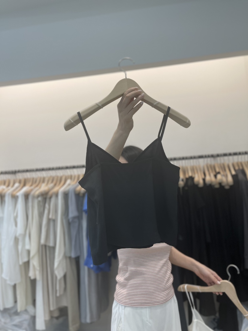 OBJECT直郵韓國代購女裝新款24春夏真品推薦熱賣吊帶背心OBJECT吊帶/背心