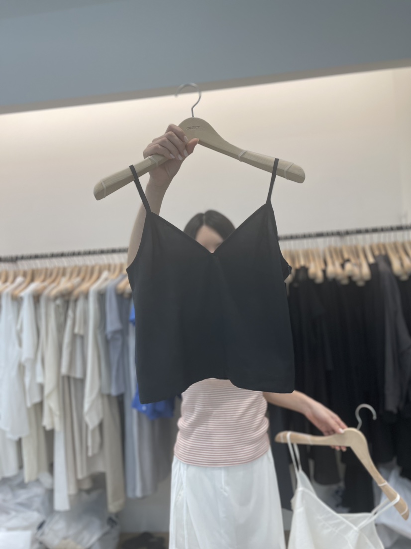 OBJECT直郵韓國代購女裝新款24春夏真品推薦熱賣吊帶背心OBJECT吊帶/背心圖色2