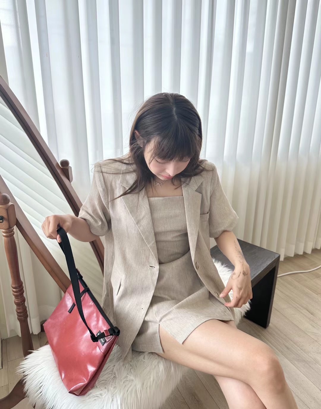 MAYFLOWER直郵韓國代購女裝新款職業推薦人氣熱賣24春夏夾克MAYFLOWER夾克圖色1