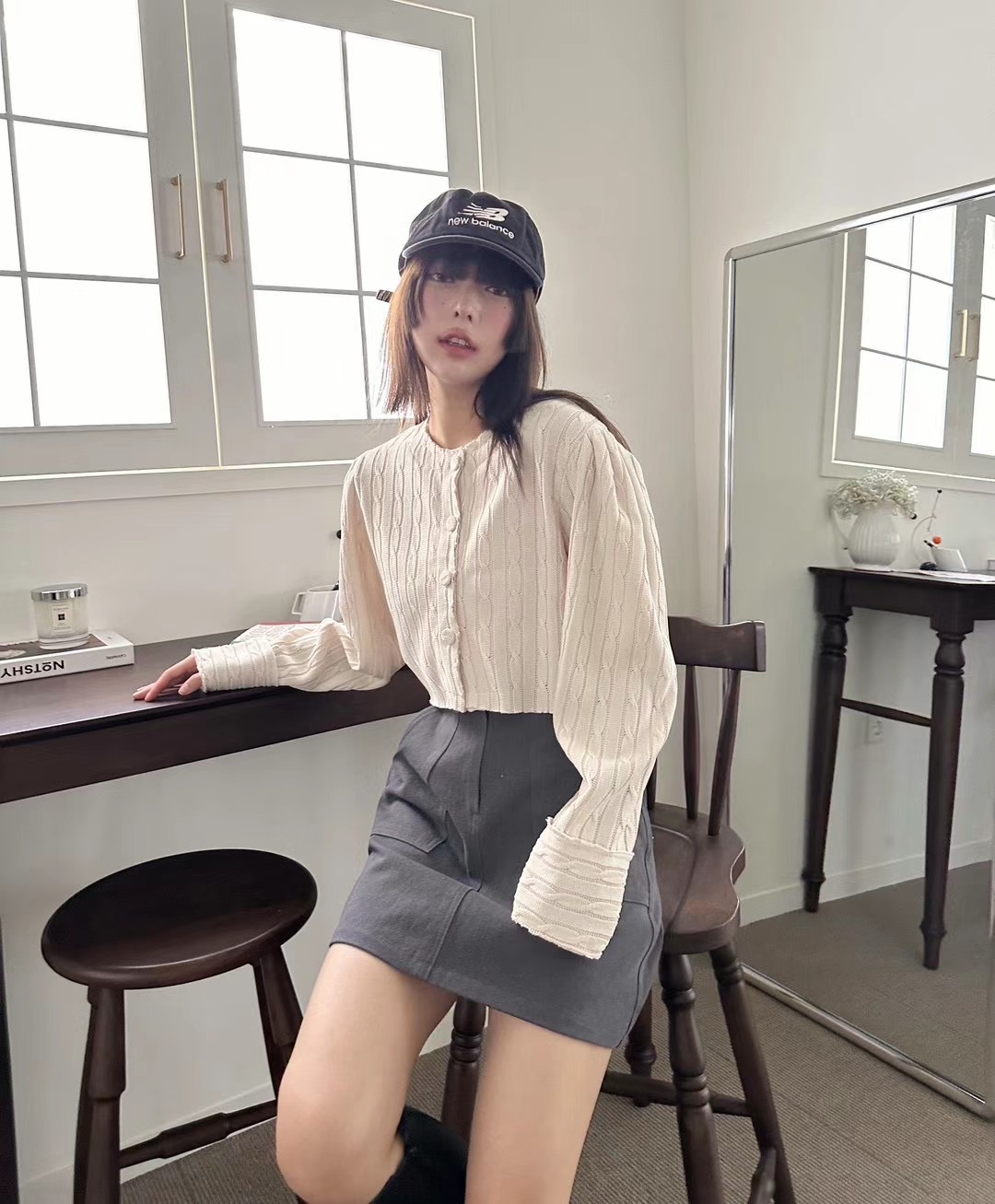 MAYFLOWER韓國直郵東大門代購女裝新品人氣熱賣職業時尚針織衫MAYFLOWER針織衫