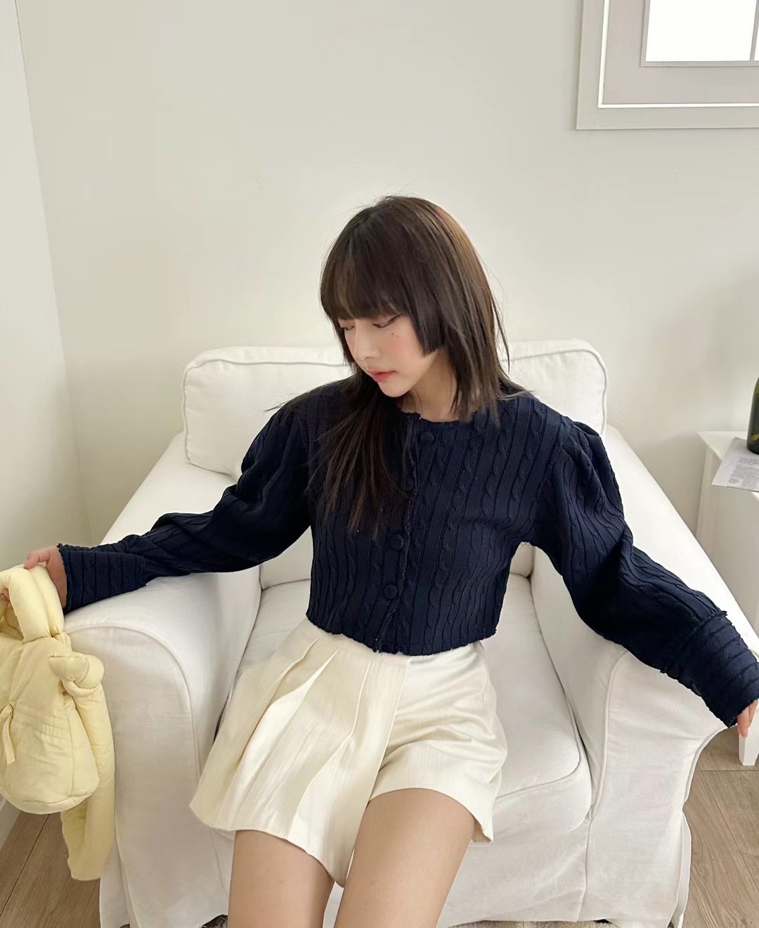 MAYFLOWER韓國直郵東大門代購女裝新品人氣熱賣職業時尚針織衫MAYFLOWER針織衫圖色1