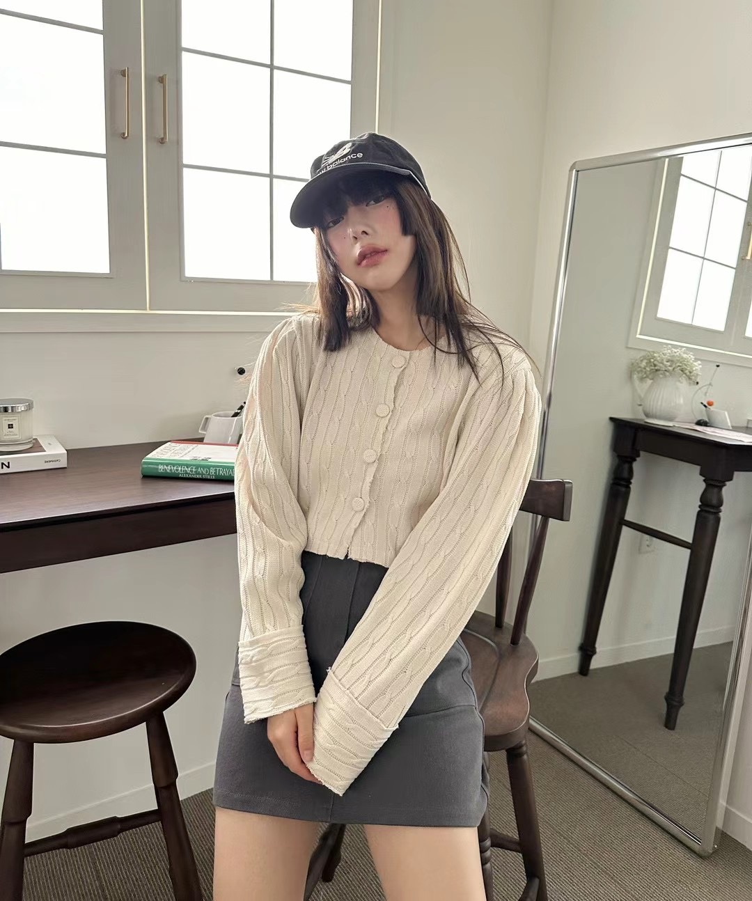MAYFLOWER韓國直郵東大門代購女裝新品人氣熱賣職業時尚針織衫MAYFLOWER針織衫圖色2
