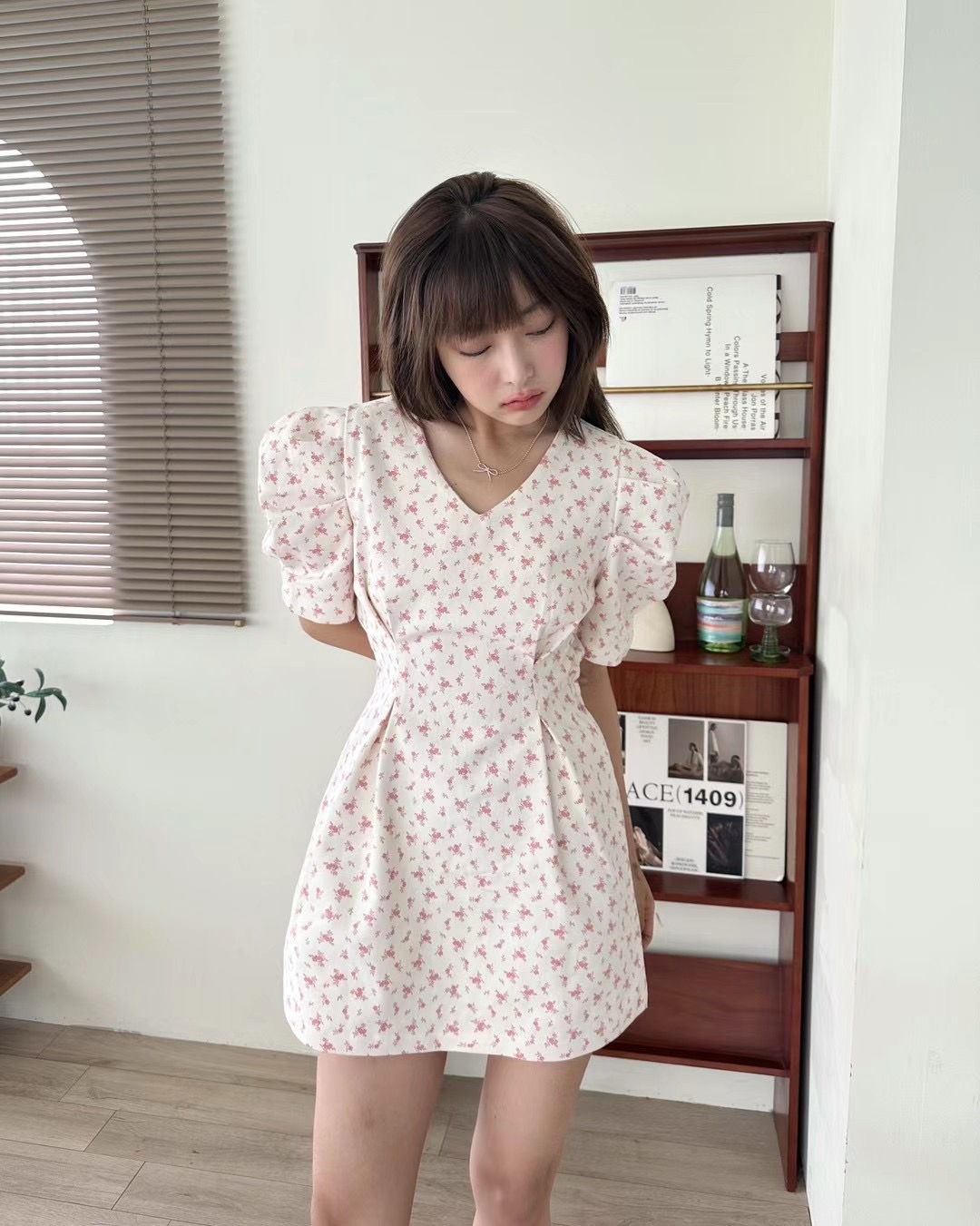 MAYFLOWER韓國直郵女裝新品24春夏熱賣休閑真品人氣連衣裙MAYFLOWER連衣裙圖色1