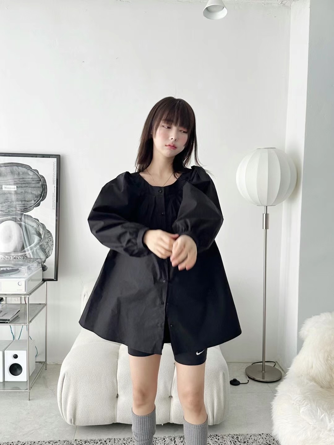 MAYFLOWER韓國直郵女裝新品推薦真品人氣職業24春夏連衣裙MAYFLOWER連衣裙