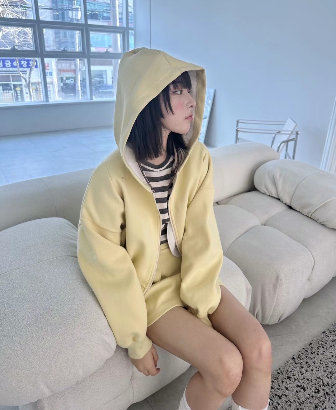 MAYFLOWER韓國直郵女裝新款推薦24春夏真品時尚職業夾克拉鏈MAYFLOWER夾克