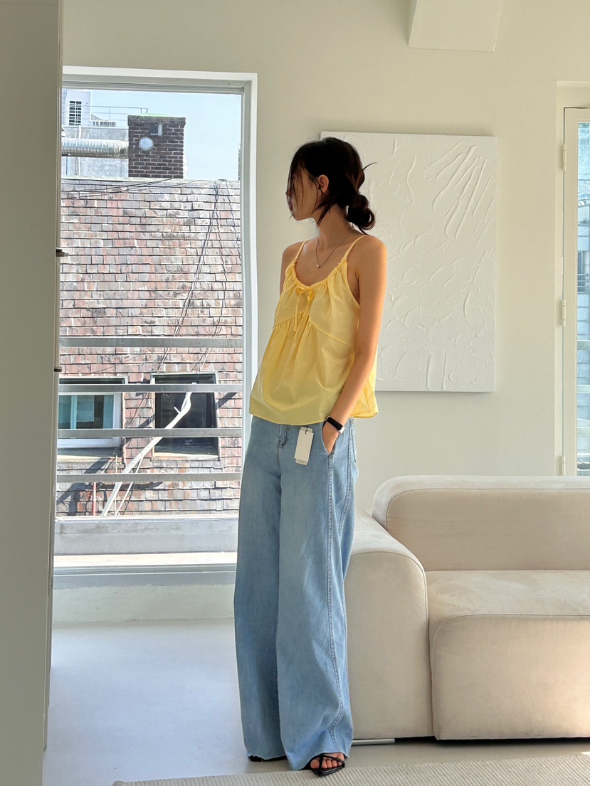 ME MO韓國直郵東大門代購女裝新品職業時尚休閑真品吊帶背心ME MO吊帶/背心