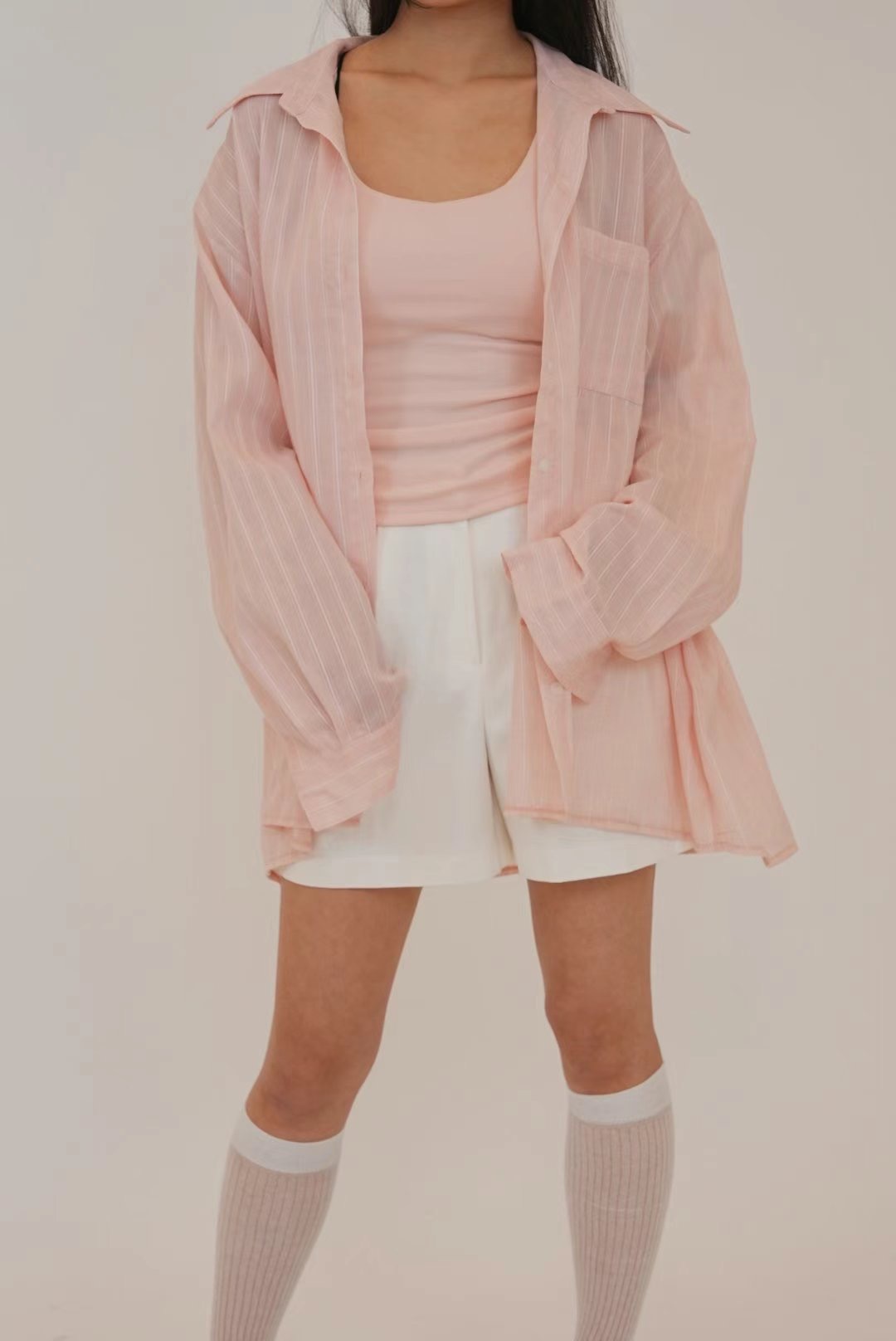 PRORSUM韓國直郵女裝新品休閑推薦人氣熱賣真品職業襯衫蕾絲衫PRORSUM襯衫/蕾絲衫圖色2