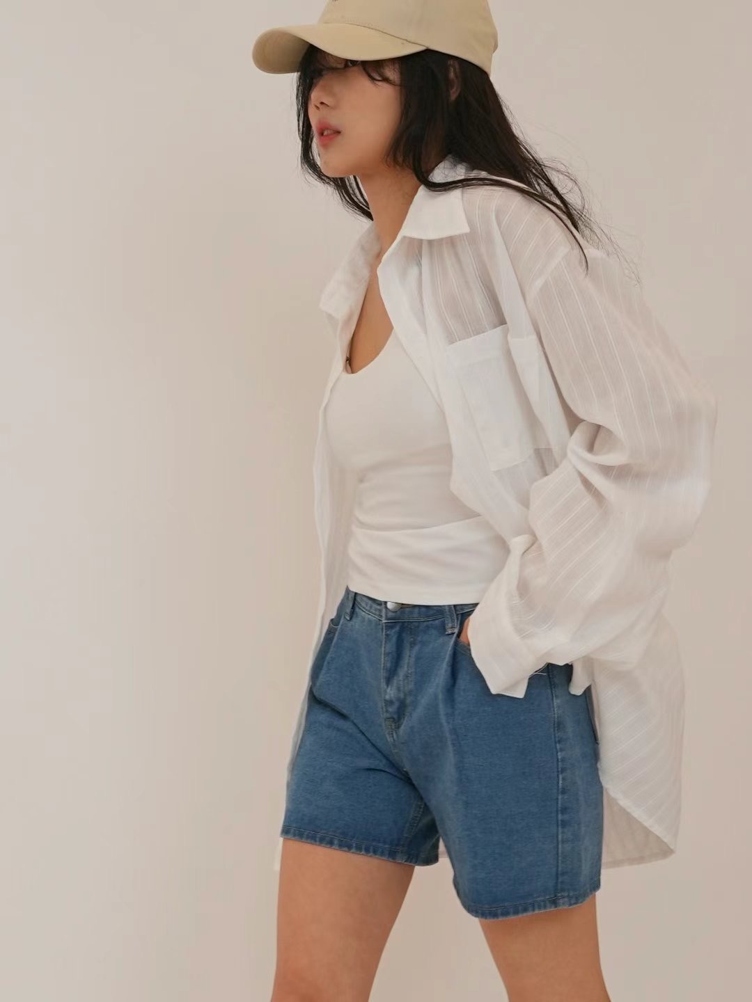 PRORSUM韓國直郵女裝新品休閑推薦人氣熱賣真品職業襯衫蕾絲衫PRORSUM襯衫/蕾絲衫圖色3