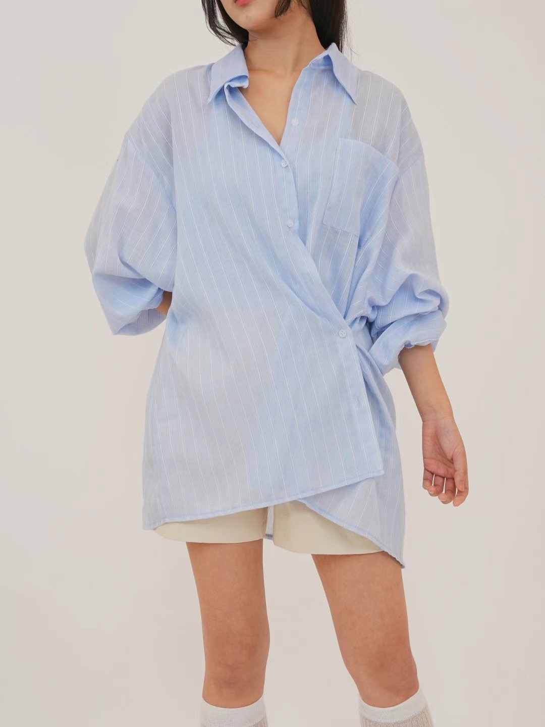 PRORSUM韓國直郵女裝新品休閑推薦人氣熱賣真品職業襯衫蕾絲衫PRORSUM襯衫/蕾絲衫圖色4