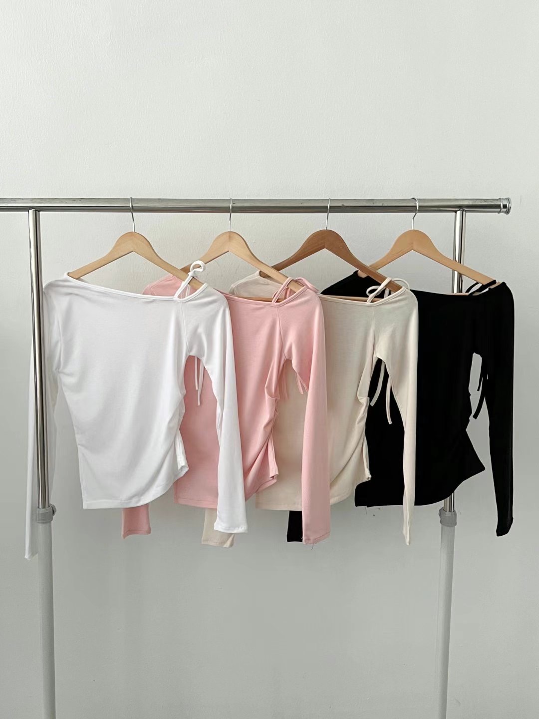 PRORSUM韓國直郵東大門實拍女裝新款人氣熱賣職業休閑長袖T恤PRORSUM長袖T恤圖色3左三色