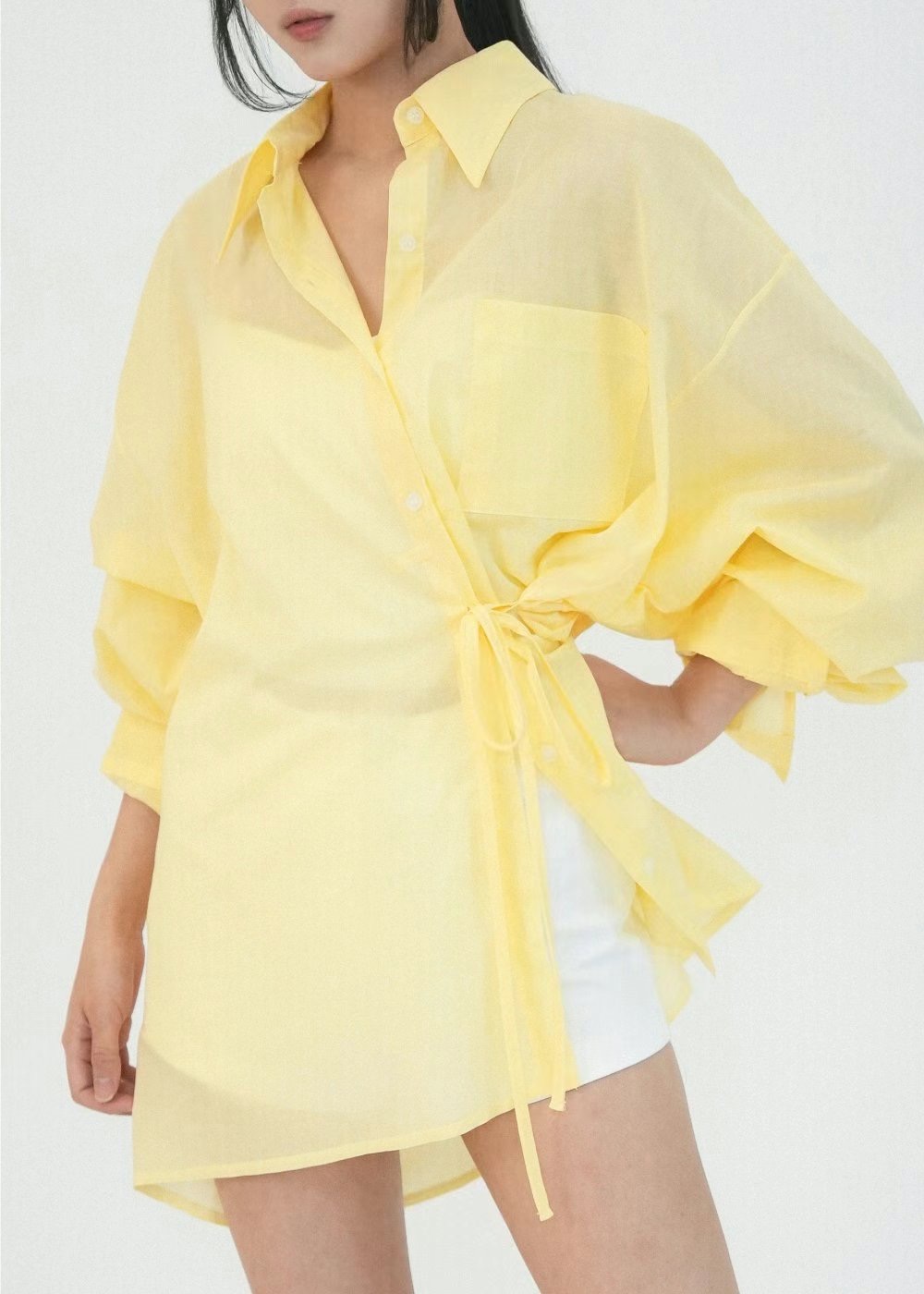 PRORSUM韓國直郵東大門代購女裝新款職業推薦人氣襯衫蕾絲衫PRORSUM襯衫/蕾絲衫圖色3