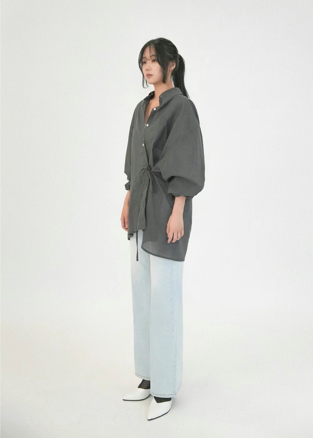 PRORSUM韓國直郵東大門代購女裝新款職業推薦人氣襯衫蕾絲衫PRORSUM襯衫/蕾絲衫圖色4