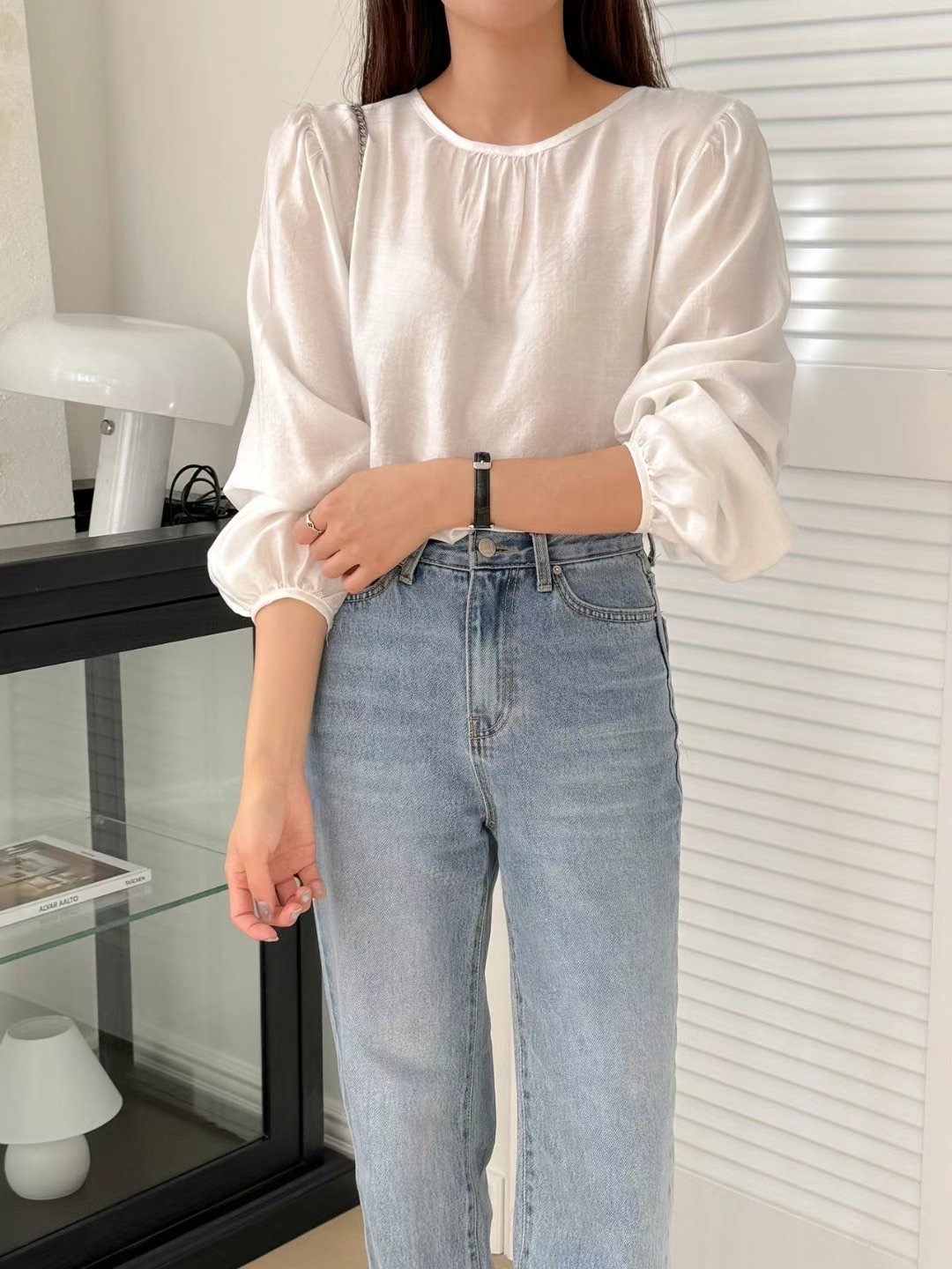 PRORSUM韓國直郵女裝新款24春夏熱賣人氣襯衫蕾絲衫兩面可穿PRORSUM襯衫/蕾絲衫