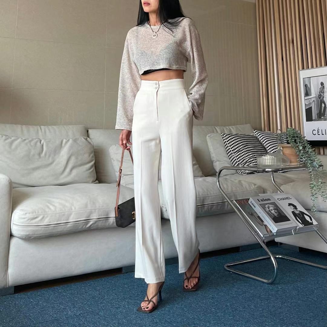 TINT直郵韓國代購女裝新款職業真品24春夏推薦正裝褲西褲TINT正裝褲/西褲