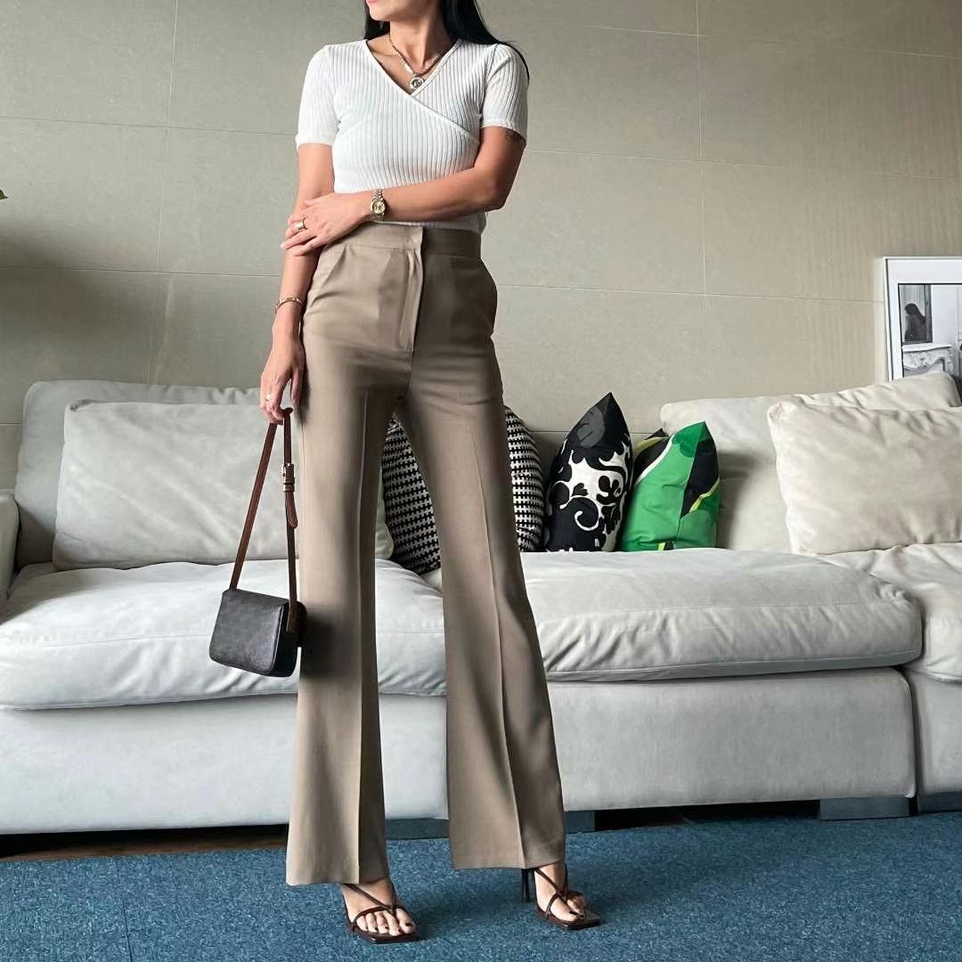 TINT直郵韓國代購女裝新品休閑時尚真品推薦正裝褲西褲綁帶TINT正裝褲/西褲圖色2