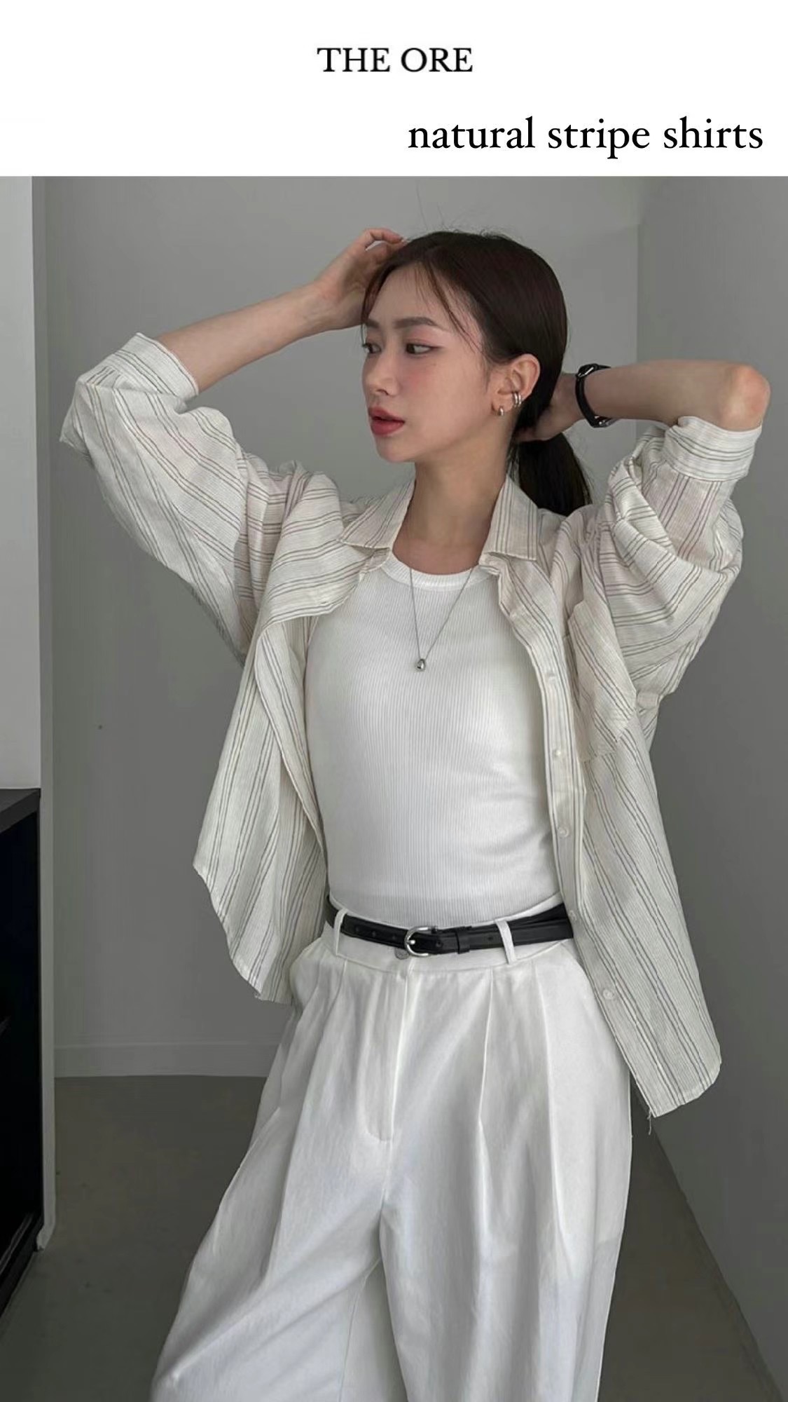 UNSANE韓國直郵東大門代購女裝新品休閑推薦熱賣襯衫蕾絲衫UNSANE襯衫/蕾絲衫