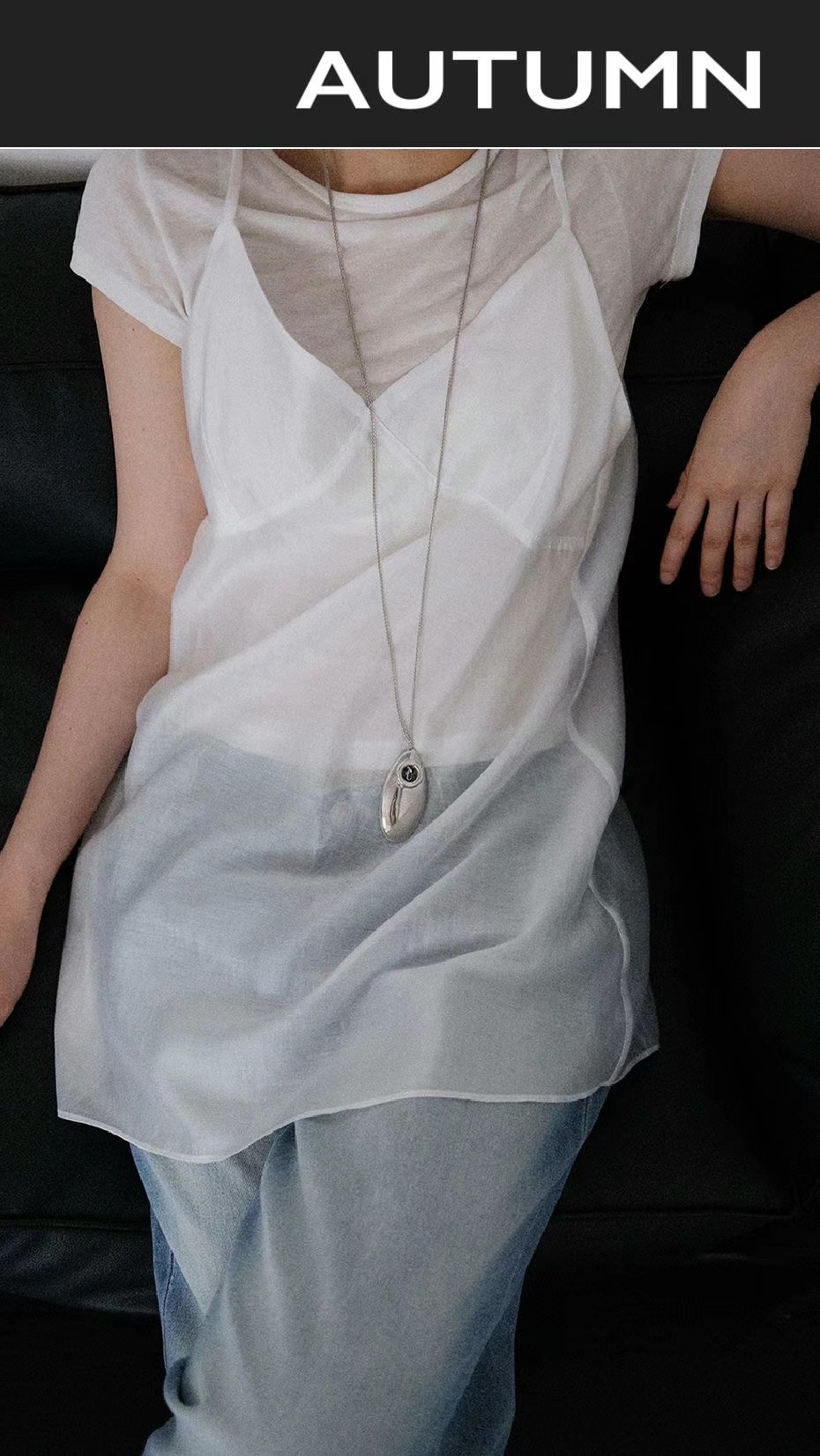 UNSANE直郵韓國代購女裝新款時尚休閑24春夏職業熱賣連衣裙UNSANE連衣裙