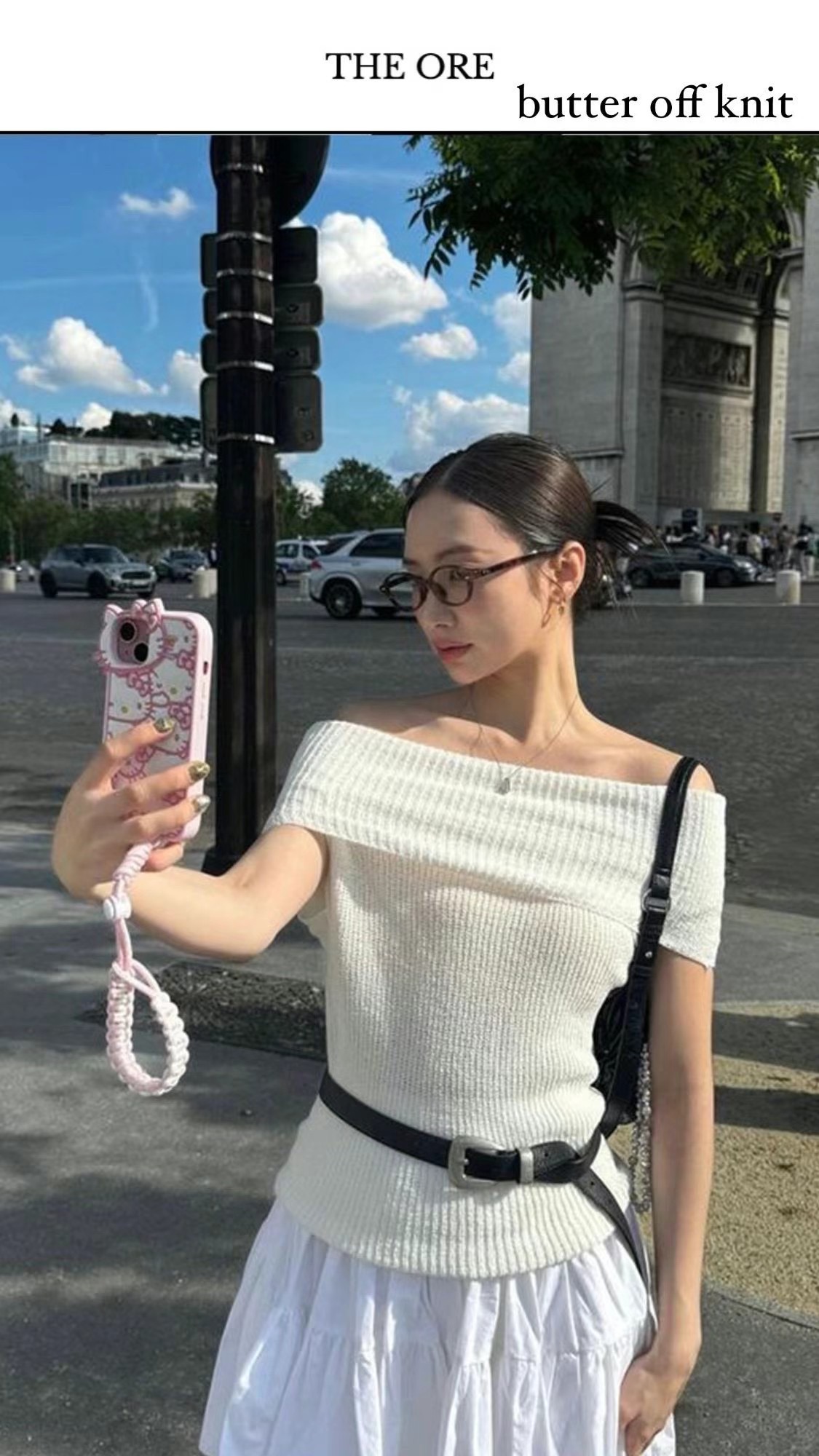 UNSANE韓國直郵女裝新品熱賣時尚職業真品人氣推薦24春夏T恤UNSANET恤圖色2