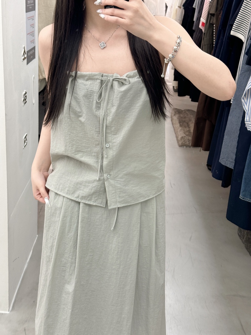 EYL/Lenil/ALIVE INDUSTRY領標隨機韓國直郵東大門實拍女裝新品休閑吊帶背心EYL/Lenil/ALIVE INDUSTRY吊帶/背心