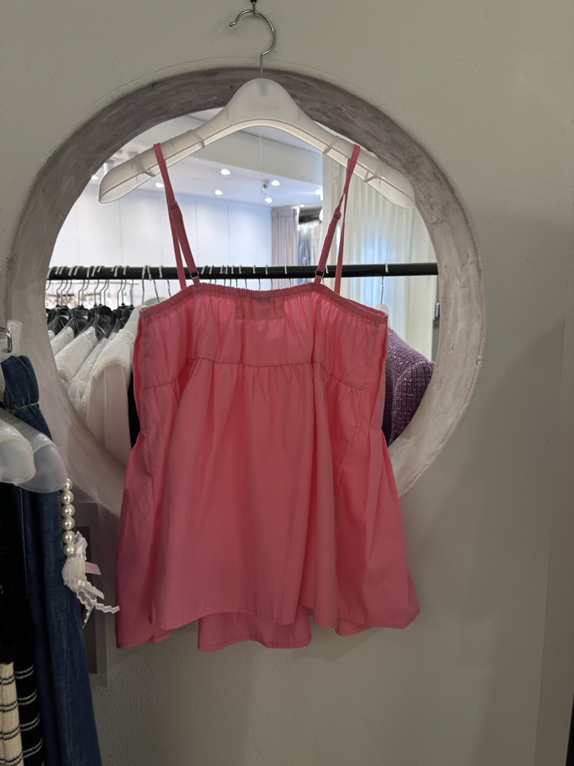 MULCUP-訂貨周期5-30天韓國直郵東大門實拍女裝新款熱賣吊帶背心CABINET吊帶/背心