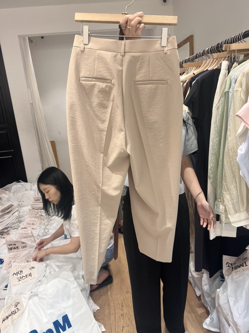VENIR直郵韓國代購女裝新品推薦時尚休閑真品職業人氣休閑褲VENIR-a休閑褲