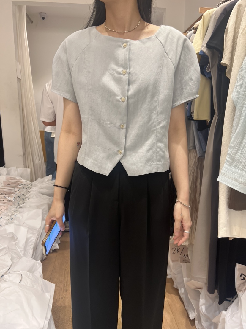 VENIR韓國直郵東大門代購女裝新品真品職業推薦人氣襯衫蕾絲衫VENIR-a襯衫/蕾絲衫圖色2