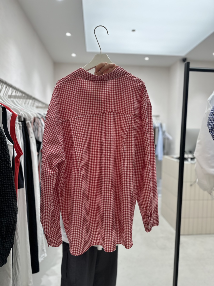 VERY WELL韓國直郵女裝新款熱賣真品24春夏時尚襯衫蕾絲衫my juni襯衫/蕾絲衫