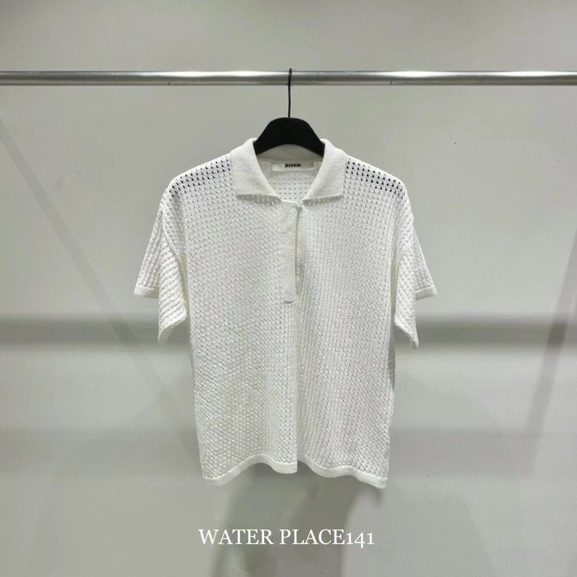 WATER/RIVER韓國直郵東大門實拍女裝新品時尚24春夏針織衫WATER/RIVER針織衫