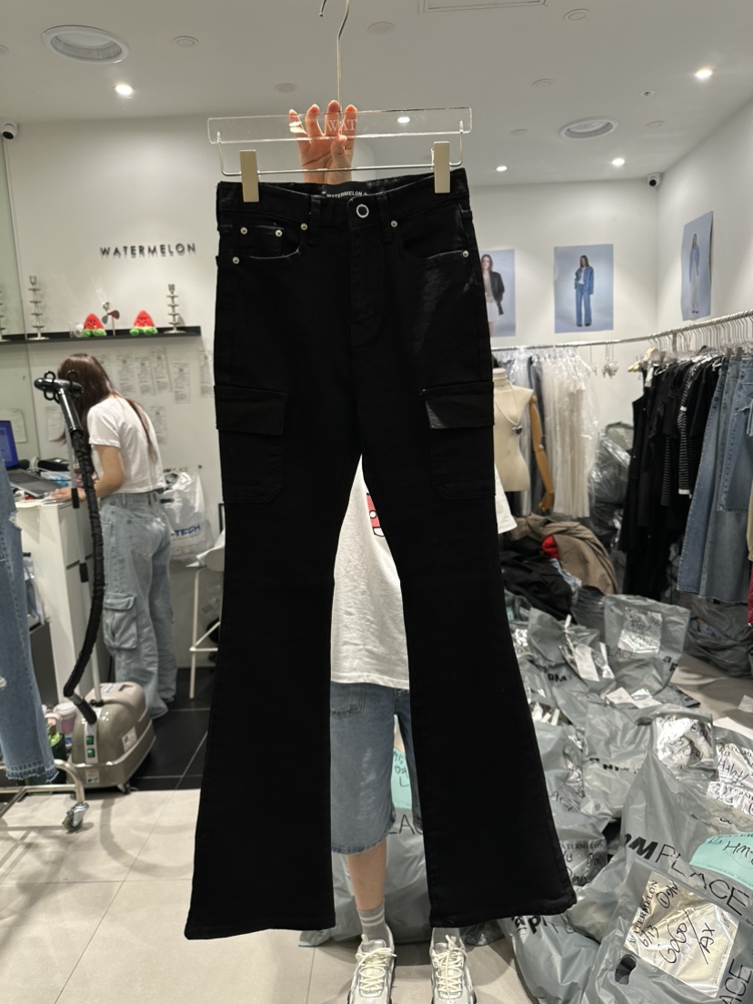 WATERMELON韓國直郵東大門代購女裝新款熱賣24春夏休閑褲WATERMELON休閑褲