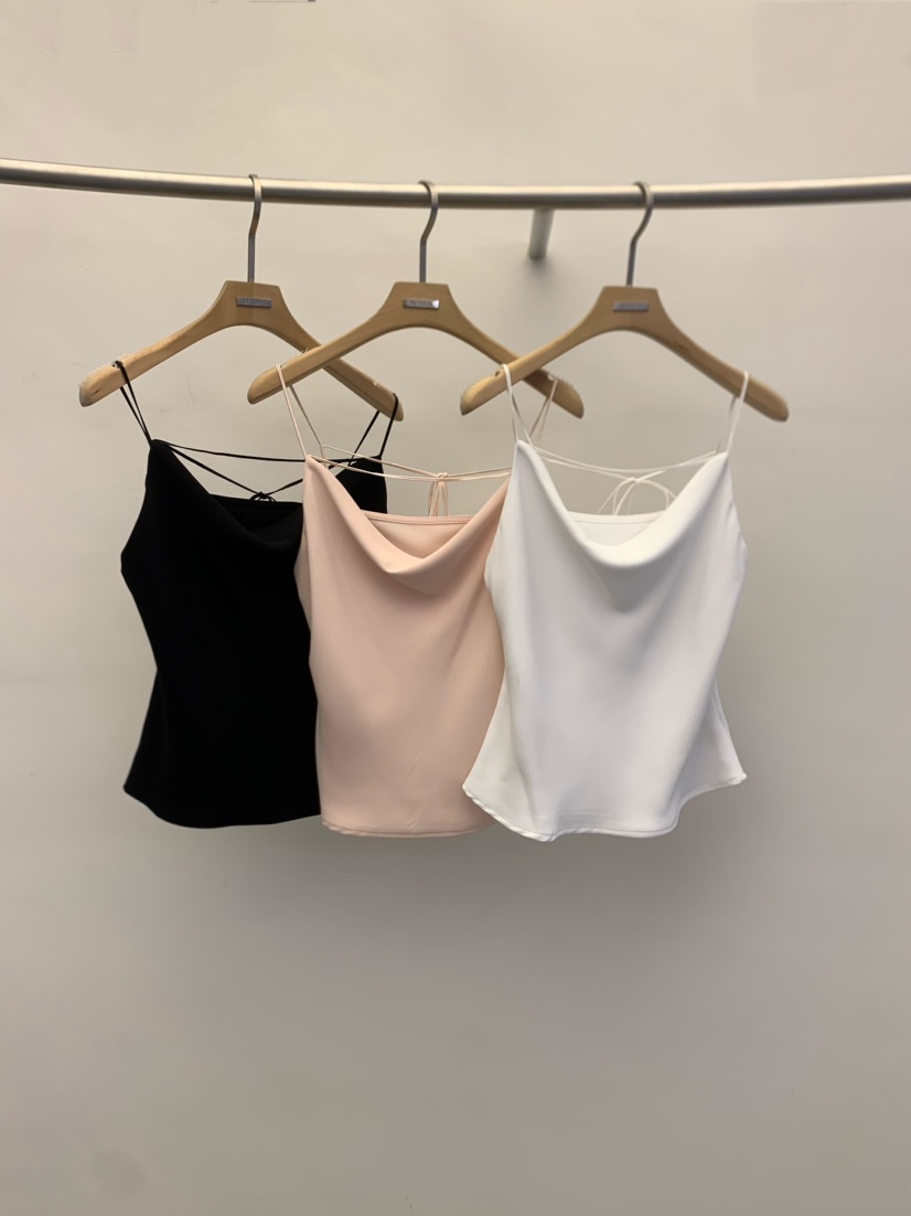 WIDA-P韓國直郵女裝新款真品職業休閑熱賣24春夏吊帶背心WIDA/RENEJ吊帶/背心