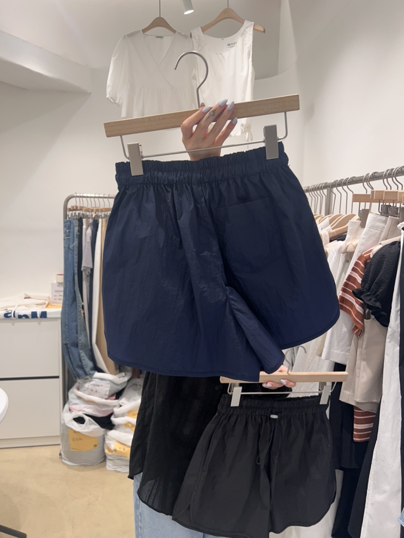 MUNSELL韓國直郵女裝新品時尚真品24春夏熱賣休閑推薦短褲MUNSELL短褲