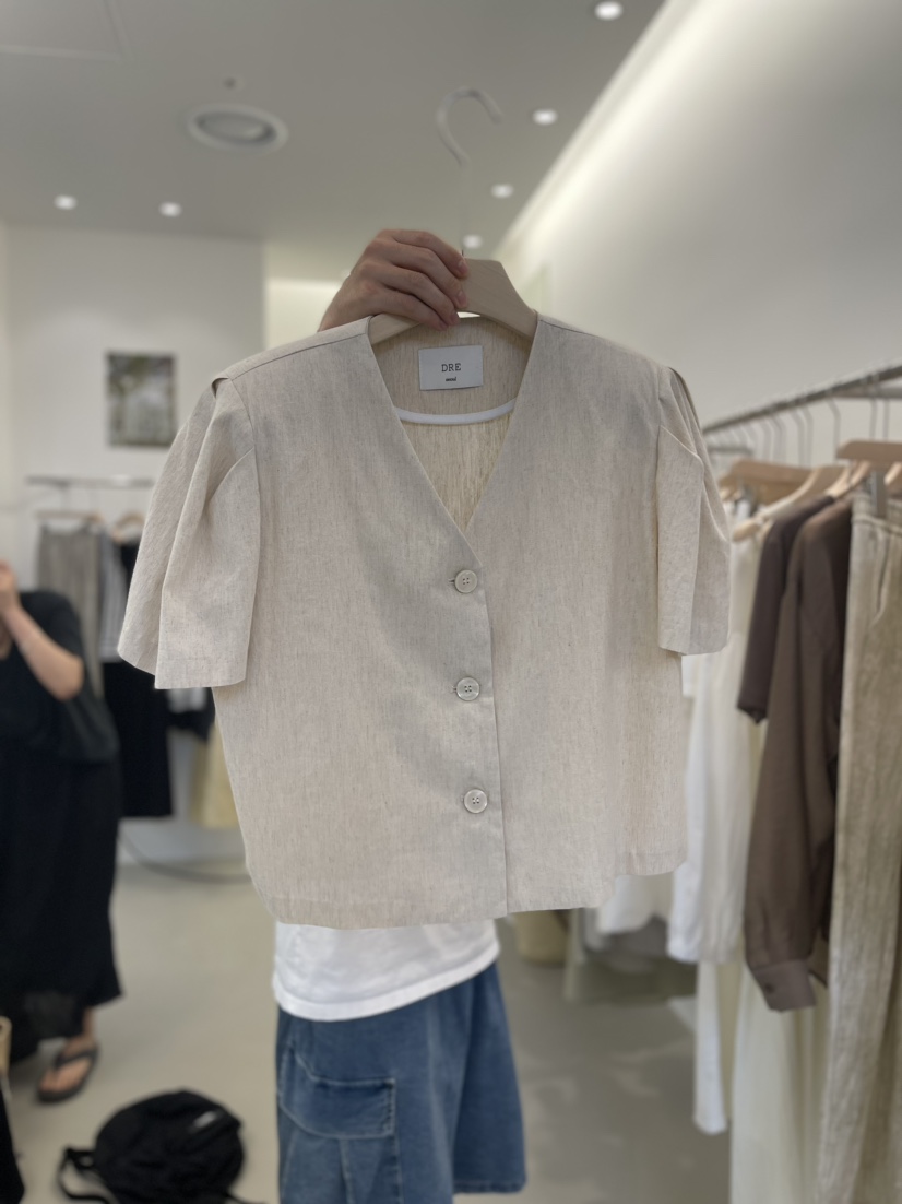 NEU ADULT直郵韓國代購女裝新品職業休閑推薦時尚襯衫蕾絲衫RIVER RAIN襯衫/蕾絲衫圖色1